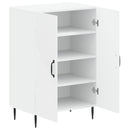 Sko skab HAARLEM 59,5 x 39,5 x 89,5 cm Konstrueret træ Hvid