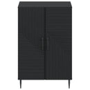 Sko skab HAARLEM 59,5 x 39,5 x 89,5 cm Konstrueret træ Sort