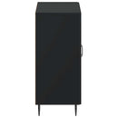 Sko skab HAARLEM 59,5 x 39,5 x 89,5 cm Konstrueret træ Sort