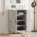 Sko skab HAARLEM 59,5 x 39,5 x 89,5 cm Konstrueret træ Betongrå