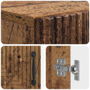 Sko skab HAARLEM 59,5 x 39,5 x 89,5 cm Konstrueret træ