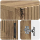 Sko skab HAARLEM 59,5 x 39,5 x 89,5 cm Konstrueret træ