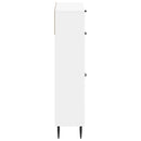 Sko skab HAARLEM 78 x 24 x 103 cm Konstrueret træ Hvid