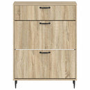 Sko skab HAARLEM 78 x 24 x 103 cm Konstrueret træ Sonoma-eg