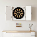 Dartboard Skab HAARLEM Hvid 52,5 x 10,5 x 53,5 cm