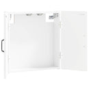 Dartboard Skab HAARLEM Hvid 52,5 x 10,5 x 53,5 cm
