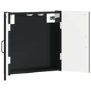 Dartboard Skab HAARLEM Sort 52,5 x 10,5 x 53,5 cm