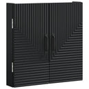Dartboard Skab HAARLEM Sort 52,5 x 10,5 x 53,5 cm