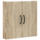 Dartboard Skab HAARLEM Sonoma-eg 52,5 x 10,5 x 53,5 cm