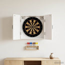 Dartboard Skab HAARLEM Hvid højglans 52,5 x 10,5 x 53,5 cm