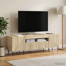 LED TV-skab Sonoma-eg Konstrueret træ