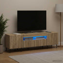 LED TV-skab Sonoma-eg Konstrueret træ