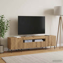LED TV-skab Artisan-eg Konstrueret træ