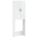 Toilet Skab HAARLEM Hvid højglans 66 x 25,5 x 190 cm