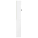 Toilet Skab HAARLEM Hvid højglans 66 x 25,5 x 190 cm