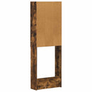 Toilet Skab HAARLEM Røget eg 66 x 25,5 x 190 cm Konstrueret træ