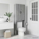 Toilet Skab HAARLEM Grå Sonoma 66 x 25,5 x 190 cm