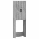 Toilet Skab HAARLEM Grå Sonoma 66 x 25,5 x 190 cm