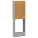 Toilet Skab HAARLEM Grå Sonoma 66 x 25,5 x 190 cm