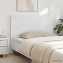 Væghængt hovedgærde HAARLEM Hvid Konstrueret træ