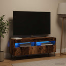LED TV-skab Gammelt træ Konstrueret træ