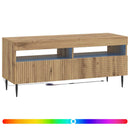 LED TV-skab Artisan-eg Konstrueret træ
