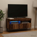 LED TV-skab Gammelt træ Konstrueret træ