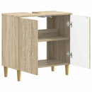 Badeværelsesskabsunder DELFT Sonoma-eg 59,5 x 31,5 x 59 cm