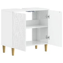 Badeværelsesskabsunder DELFT Hvid højglans 59,5 x 31,5 x 59 cm