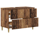 Badeværelsesskabsunder DELFT Gammelt træ 82 x 41 x 59 cm