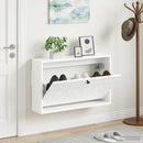 Vægmonteret Skoskab DELFT 71 x 17 x 43 cm Konstrueret træ