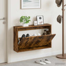 Vægmonteret Skoskab DELFT 71 x 17 x 43 cm Konstrueret træ