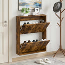 Vægmonteret Skoskab DELFT 71 x 17 x 86 cm Konstrueret træ
