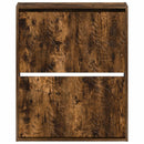 Vægmonteret Skoskab DELFT 71 x 17 x 86 cm Konstrueret træ