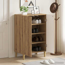 Sko skab DELFT 59,5 x 39,5 x 90 cm Konstrueret træ Artisan-eg