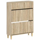 Sko skab DELFT 78 x 24 x 103 cm Konstrueret træ Sonoma-eg