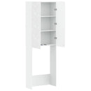 Toilet Skab DELFT Hvid 66 x 25,5 x 190 cm Konstrueret træ