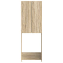 Toilet Skab DELFT Sonoma-eg 66 x 25,5 x 190 cm Konstrueret træ