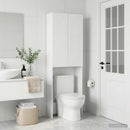 Toilet Skab DELFT Hvid højglans 66 x 25,5 x 190 cm
