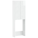 Toilet Skab DELFT Hvid højglans 66 x 25,5 x 190 cm