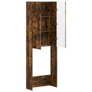 Toilet Skab DELFT Røget eg 66 x 25,5 x 190 cm Konstrueret træ