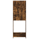 Toilet Skab DELFT Røget eg 66 x 25,5 x 190 cm Konstrueret træ