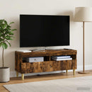 LED TV-skab Røget eg Konstrueret træ