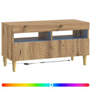 LED TV-skab Artisan-eg Konstrueret træ