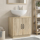 Badeværelsesskabsunder HOORN Sonoma-eg 59,5 x 31,5 x 56 cm