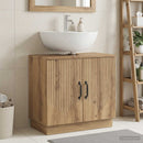 Badeværelsesskabsunder HOORN Artisan-eg 59,5 x 31,5 x 56 cm