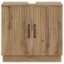 Badeværelsesskabsunder HOORN Artisan-eg 59,5 x 31,5 x 56 cm