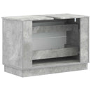 Badeværelsesskabsunder HOORN Betongrå 82 x 41 x 56 cm