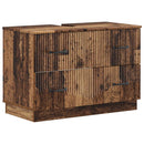 Badeværelsesskabsunder HOORN Gammelt træ 82 x 41 x 56 cm