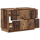 Badeværelsesskabsunder HOORN Gammelt træ 82 x 41 x 56 cm